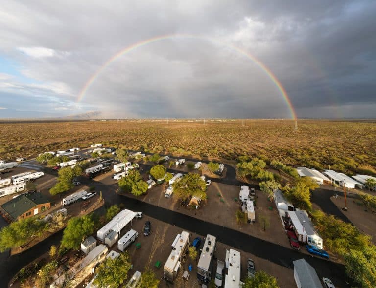 Inside My Teensy 300-Square-Foot RV Art Studio in the Sonoran Desert