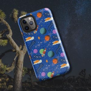 Sleepy Space Adventure Celestial Tough Case for iPhone®