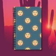arizona sun inspired notebook