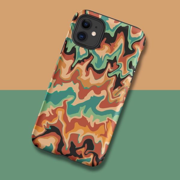 arizona topography map inspired iphone case