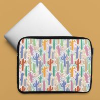 cute cactus pattern laptop bag
