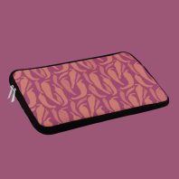 red hatch chile pepper pattern laptop bag